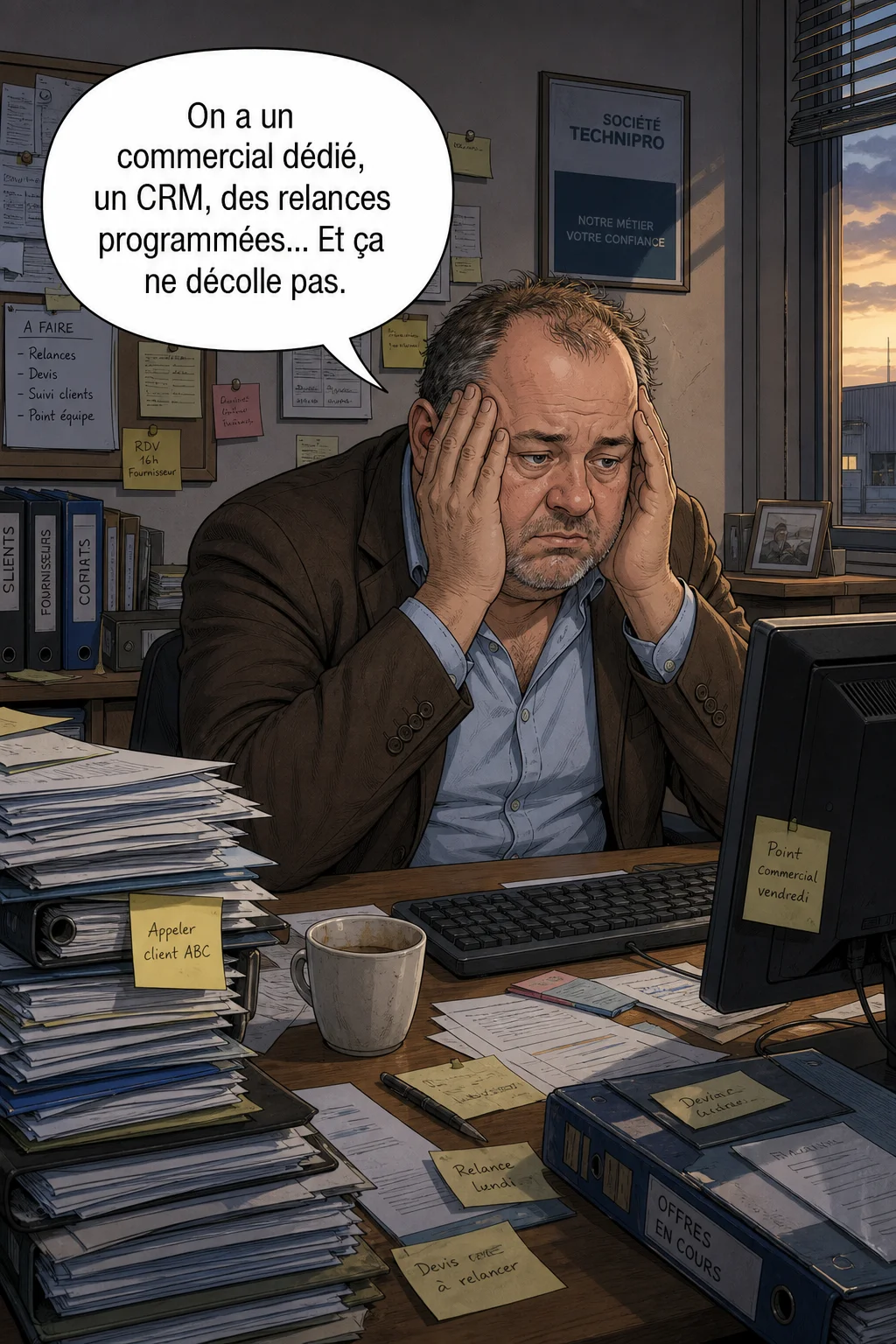 Le constat - on fait tout ce qu'il faut mais ça ne décolle pas