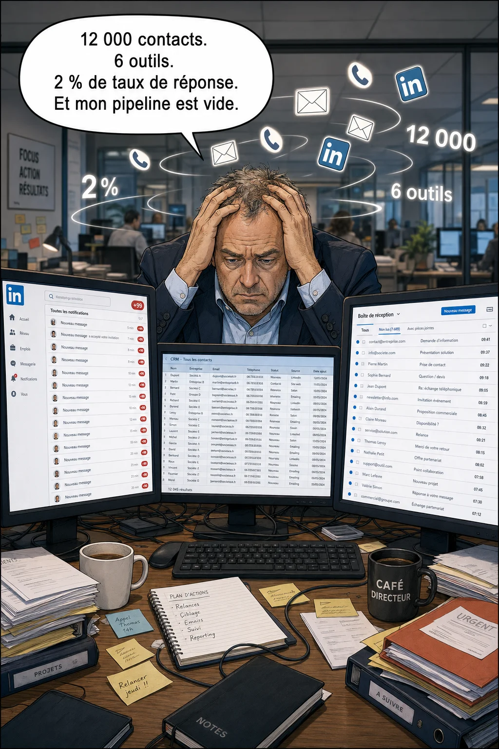 Couverture - Lead Generation B2B 2026 : la fin du volume