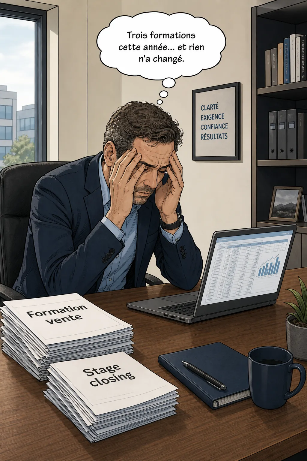 Le manager frustré : les formations n'ont rien changé