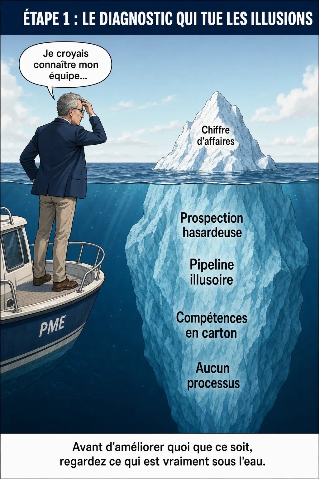 Étape 1 - Le diagnostic commercial qui tue les illusions