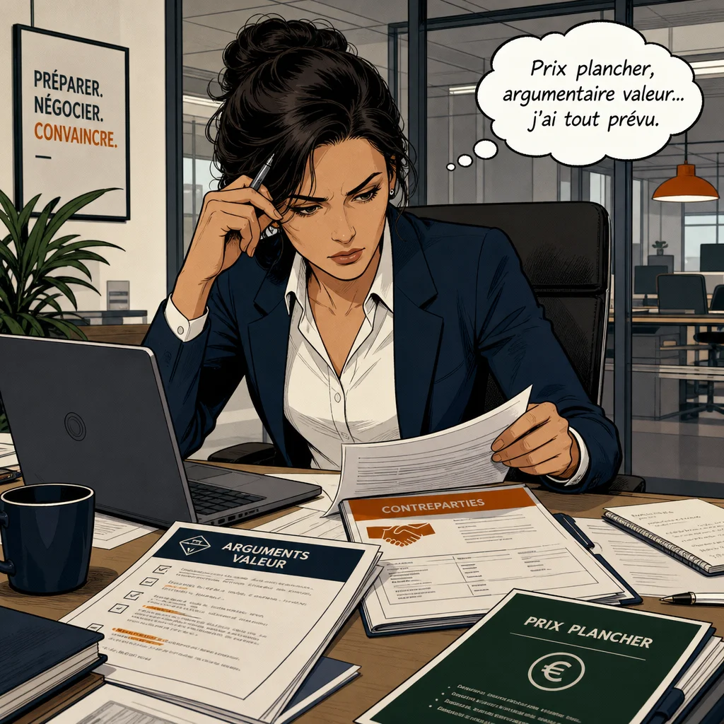 Le commercial prépare sa négociation comme un examen