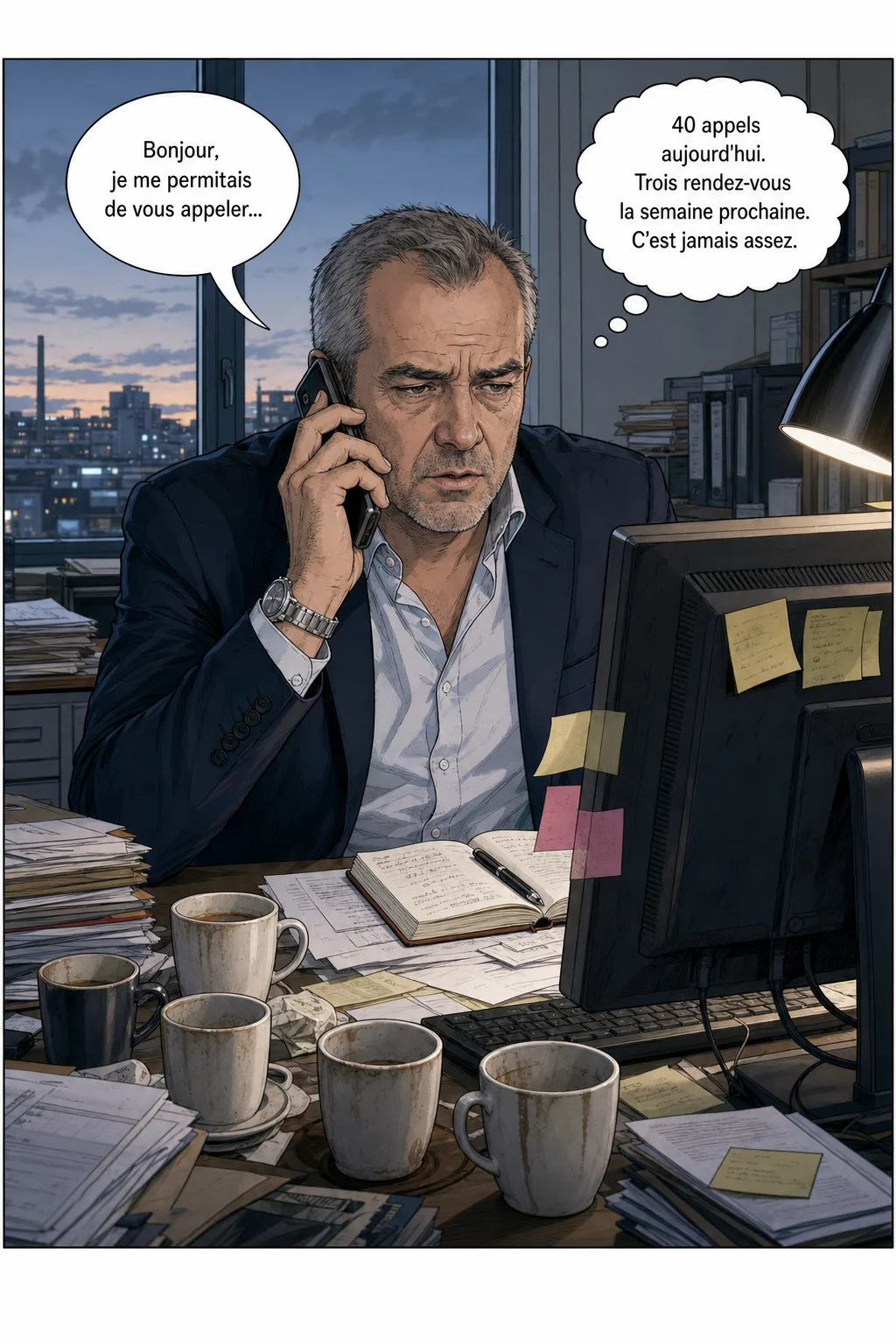La frenesie de prospection