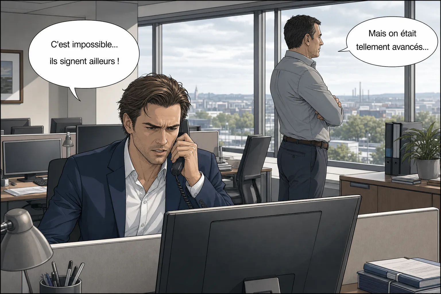 Couverture : Friction processus de vente B2B, un deal perdu sur la ligne d'arrivée